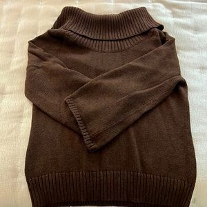 Brown sweater
